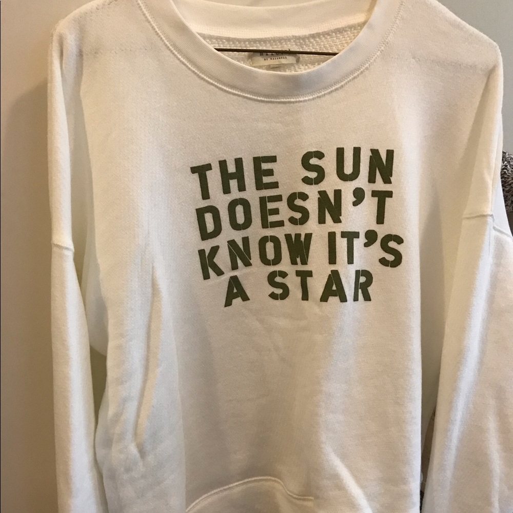 Madewell crew neck sweat shirt